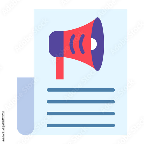 Media Campaign Vector Design Icon Style