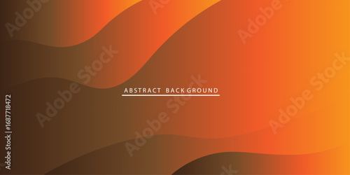 Orange sun setting over a desert landscape with a camel caravan silhouette on a sandy dune