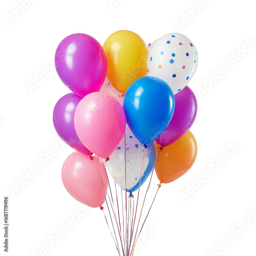 Wallpaper Mural Celebrate good times with this vibrant balloon bouquet, perfect for birthdays, parties, and festive events, adding a joyful touch to any occasion Torontodigital.ca