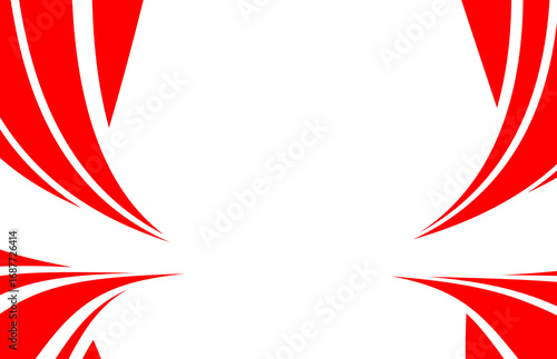 Red curved swoosh border abstract frame with copy space Free Download Red curved swoosh border abstract frame with copy space - GFXLoad