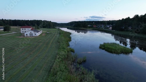 Lake in Lithuanian country side