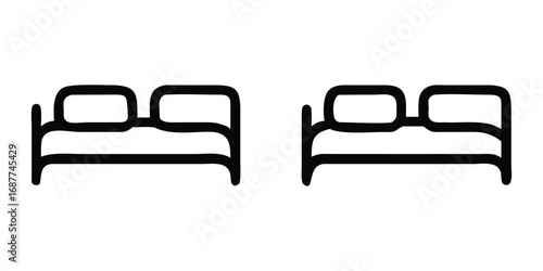 Elegant black leather armchair and sofa set, a comfortable and stylish design for your living room interior