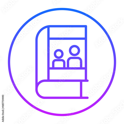 Family Book Vector Icons