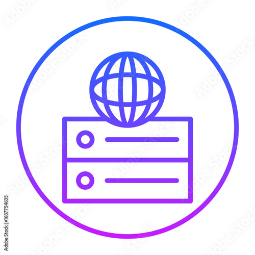 Web Hosting Vector Icons