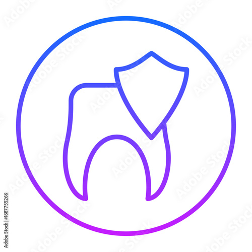 Tooth Protection Vector Icons