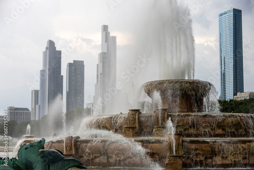 Fountain in Grant Park, Chicago