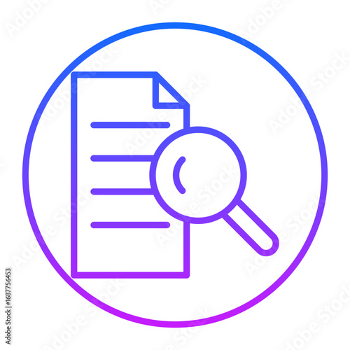 Research Paper Vector Icons