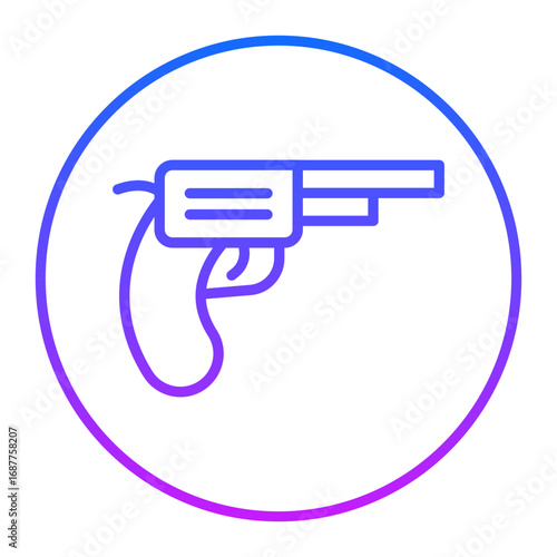 Revolver Vector Icons