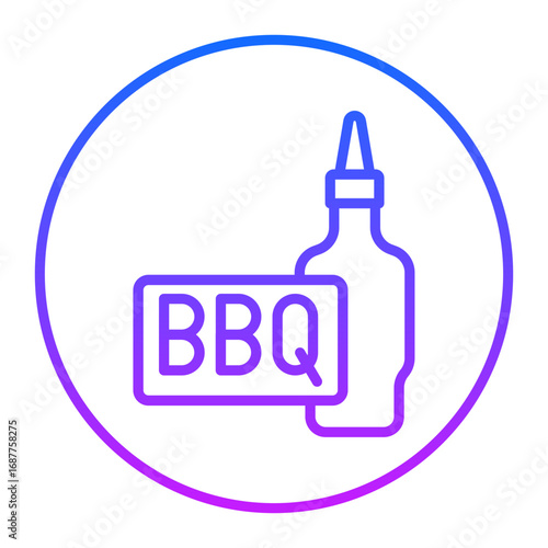 Bbq Sauce Vector Icons