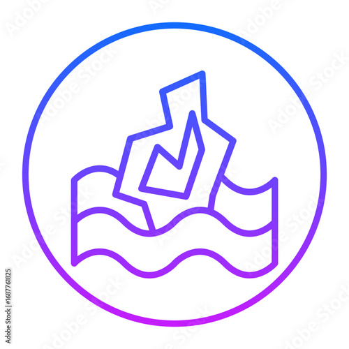 Iceberg Vector Icons