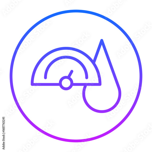 Humidity Sensor Vector Icons