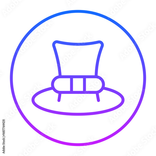 Pilgrim Hat Vector Icons
