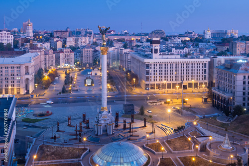 View over Maidan Square, Kyiv