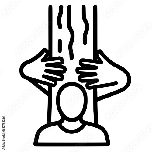 Reaching out for support, grasping for connection
