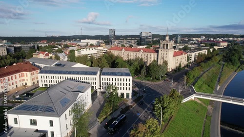 Vilnius New and Old town Lithuania