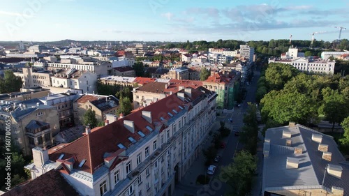 Vilnius New and Old town Lithuania
