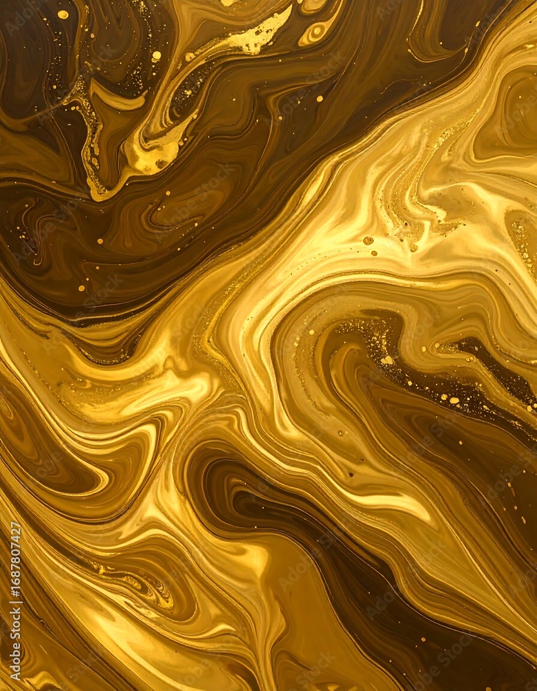 Fototapeta premium Abstract gold marbled texture