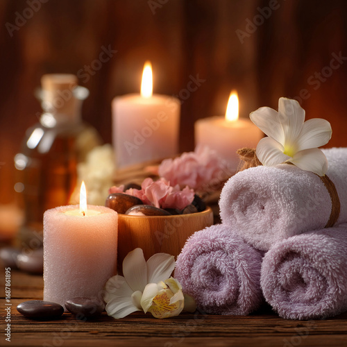 Relaxing spa therapy