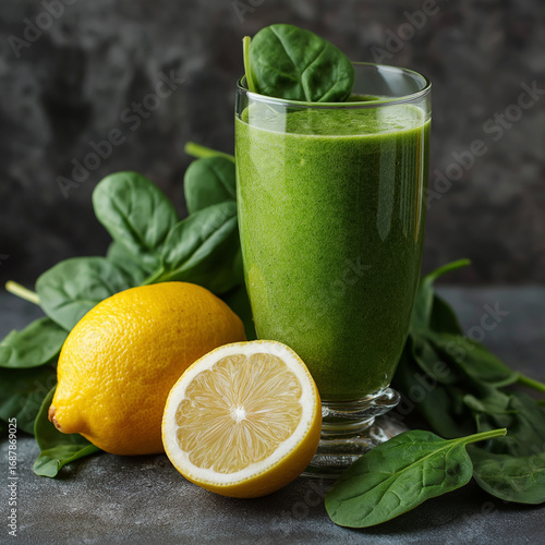 : Fresh detox smoothie