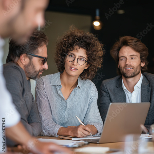 Business team collaboration