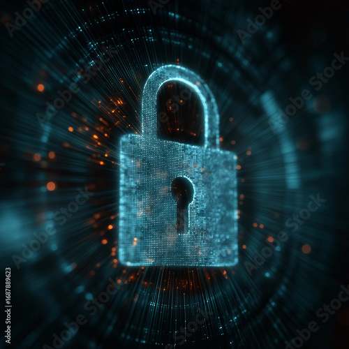 Cyber security concept