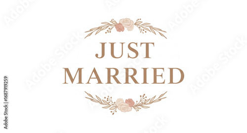 Just married 