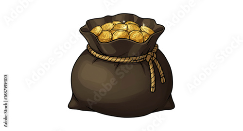 small sack of money