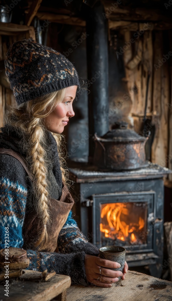 Obraz premium Cabin Warmth