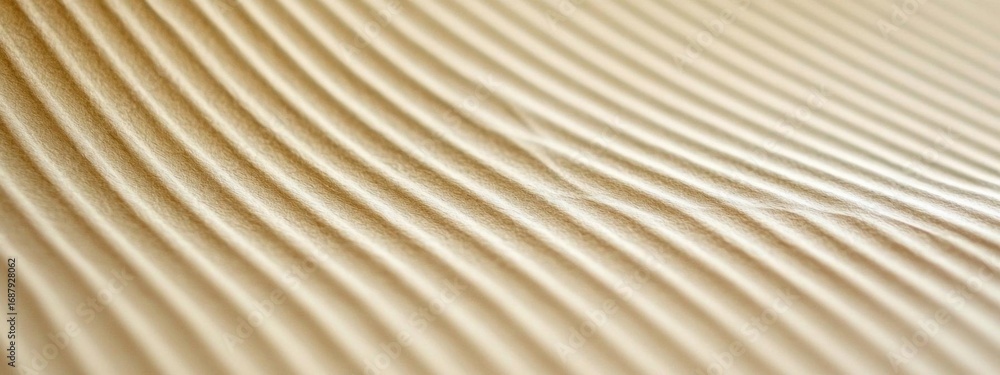 Obraz premium Abstract Sand Dunes Pattern Texture Background, Smooth Waves Shape concept theme