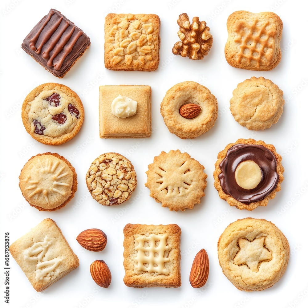 custom made wallpaper toronto digitalA delightful assortment of delicious chocolate chip cookies, sweet pastries, and biscuits