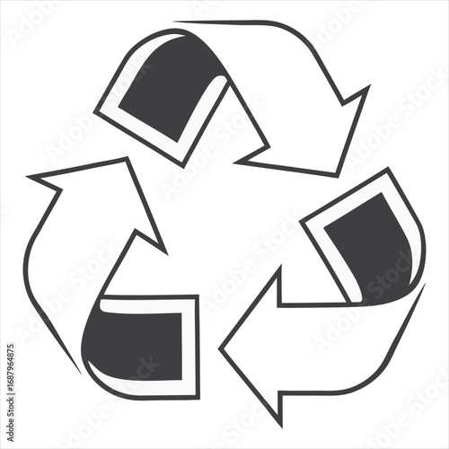 recycle symbol icon