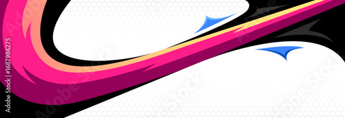 Dynamic Racing Background with Bold Stripes and Lines Modern Wrap Design