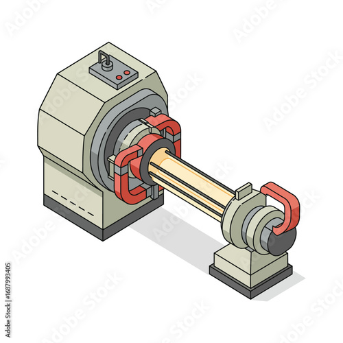 electromagnetic accelerator beaming energy transmission demonstrating advanced physics with magnetic confinement fusion power research
