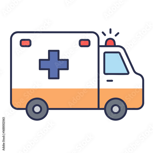 an ambulance responds to an emergency call for medical assistance offering crucial help and transport a healthcare necessity