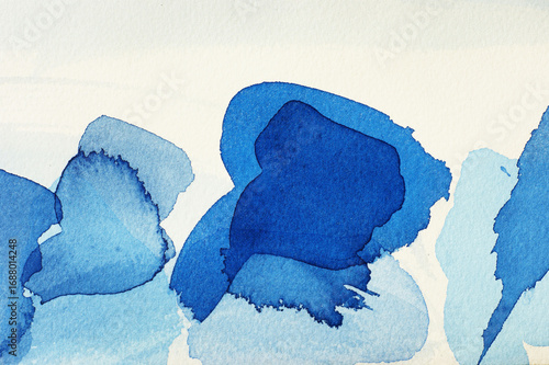 Abstract watercolor background design wash