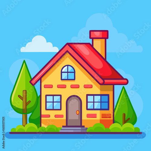 cute home vector
