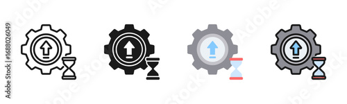 Efficiency Icon Pack In Multiple Styles