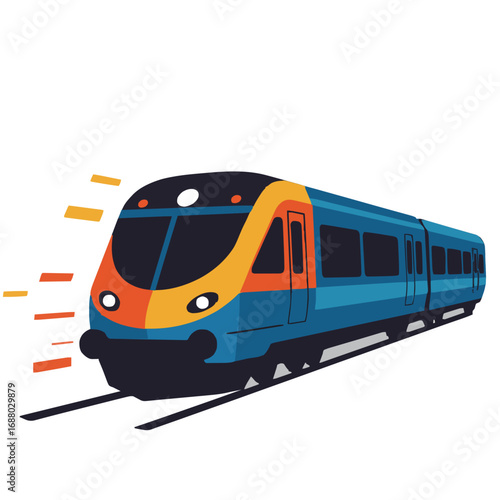 Geometric Train Vector .
