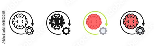 Cognition Icon Pack In Multiple Styles