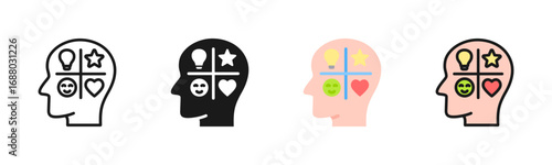 Personality Icon Pack In Multiple Styles