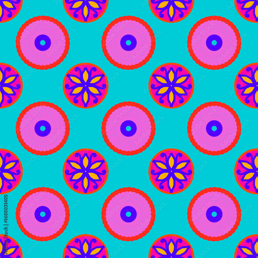Fototapeta premium seamless floral pattern