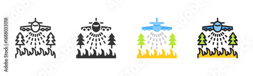 Watering Icon Pack In Multiple Styles