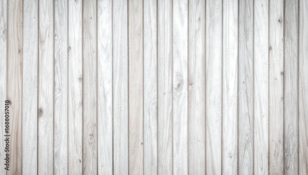 Naklejka premium Light gray wood planks