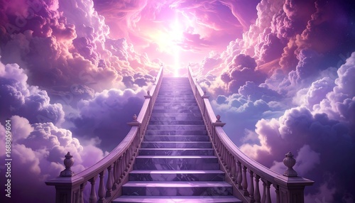 Heavenly stairway to paradise