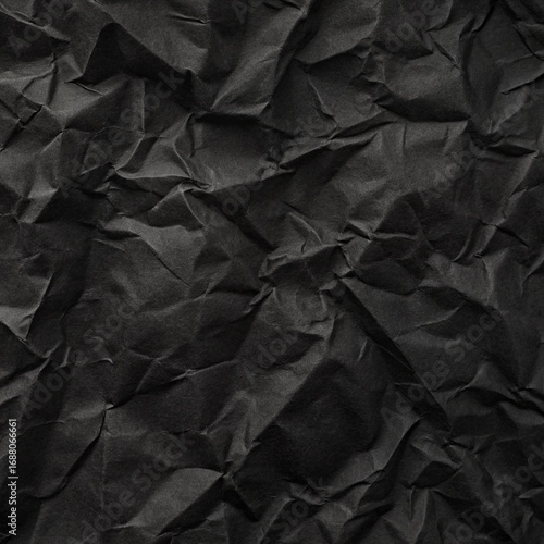 Wallpaper Mural Black Texture with Crumpled Paper Wrinkles for Editorial Design Torontodigital.ca