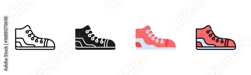 Sneakers Icon Pack In Multiple Styles