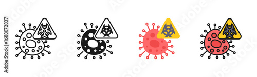 Toxic Mold Icon Pack In Multiple Styles