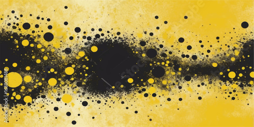 An abstract, macro closeup of golden beer bubbles and foam filling a glass