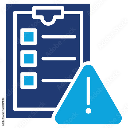 Safety Incident Mixed color icon