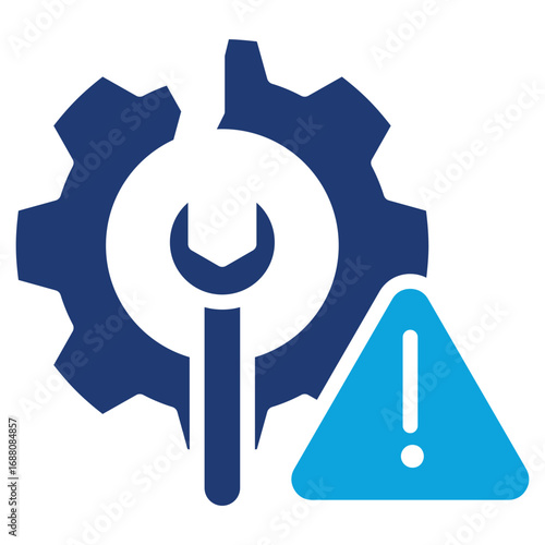 Equipment Failure Mixed color icon